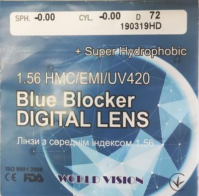 Линза World Vision Blue Blocker упаковка фото